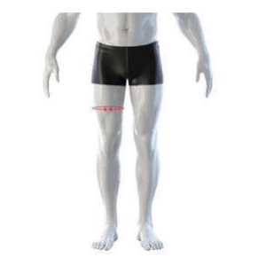 Around Lower Thigh Diagram