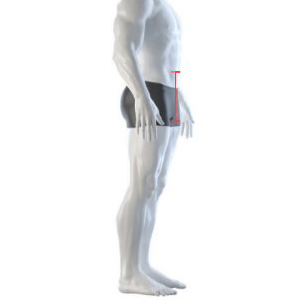 Navel to Crotch Diagram